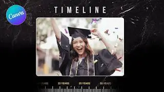 Make Animated Timeline in Canva Like a Pro!