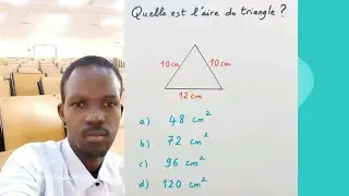 Comment calculer l'aire d'un triangle.