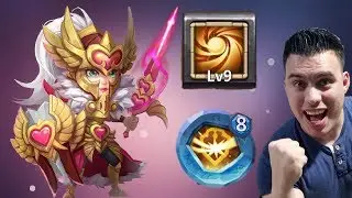 Rosaleen 9 Sacred Light | 8 Survival | Guild Wars | Gameplay | Castle Clash