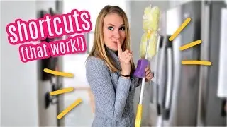 Clean in LESS time and what to use (and other life shortcuts & motivation!)