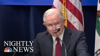 Justice Department Sues California Over Immigration Enforcement | NBC Nightly News