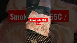 How to: Make homemade bacon on the weber kettle