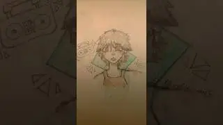 I tried recreating iiNoodleDoodleii&rsquo;s art style :3 #sketch #drawing #vibe