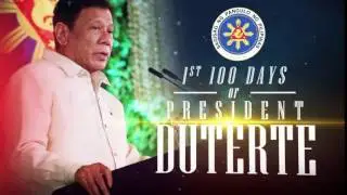 DUTERTE 100 DAYS