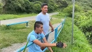 Conociendo Zamora en compañía de un guerrerito
