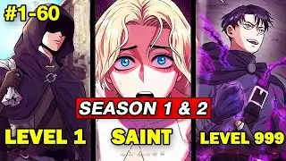 [1-60] Max Level Dark Mage Returns To Earth, Joins The Army And Go Strongerl | Manhwa Recap