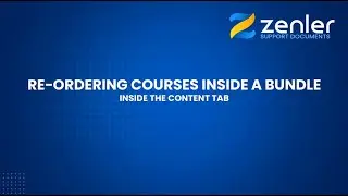 👉 Courses - Bundles - Re-Ordering Courses Inside a Bundle