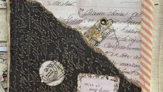 Altered Composition Book  geklaut bei @FunLifeOnABudget 😅