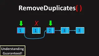 Can You Remove These Duplicates? (LeetCode 83: Remove Duplicates from Sorted List)