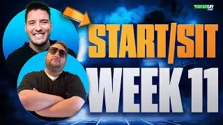 Start/Sit Q&A for Week 11 Fantasy Football!