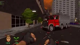 BrutaL DooM v21 CooP Multiplayer 7 Players Extermination Day Walkthrough - 1440p