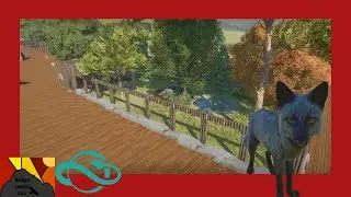 I built a lush red fox habitat in plant zoo 