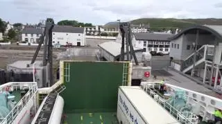 Caledonian MacBrayne MV Loch Seaforth leaving Ullapool Ferry Terminal (Original)