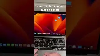 How to quickly delete files on a Mac!