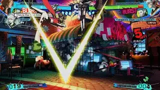 Persona 4 Arena ULTIMAX Yosuke Hanamura vs Fake Labrys