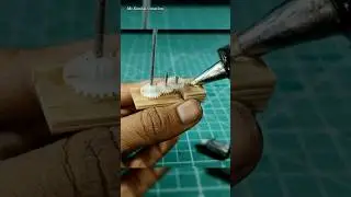 DIY Gear Motor using icecream sticks, Plastic gears & DC Motors at home