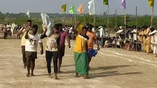 బల్లాన్ పల్లి న్యూ క్యాటగిరి విభాగం 6వ జత.మణికంఠ బుల్స్.
