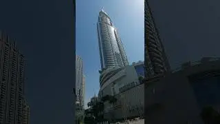 Burj Khalifa Through the Heart ❤️ | Dubai Short