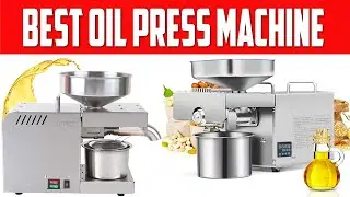 Top 5 Best Oil Press Machine in 2025 Reviews​ || Multifunctional oil press machine