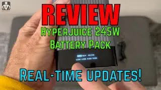 Обзор аккумуляторной батареи Hyperjuice 245W USB C &mdash; портативная батарея с OLED-дисплеем, 2x100 Вт и 2x65 Вт!