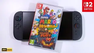 Super Mario 3D World on Nintendo Switch 2 (Handheld Gameplay)