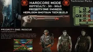 Aliens: Fireteam Elite (PS5) Hardcore 50 | Technician Solo 1-1 | Heirloom Shotgun