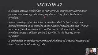 (RA 11232) Revised Corp Code of the PH - TITLE 6