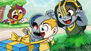 Do not Open! Loolilula Mom Rescues Monster Bear Baby To The Plague Doctor | Zoonomaly Cartoon