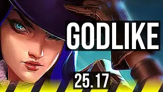 CAITLYN & Galio vs YUNARA & Braum (ADC) | 12/2/12, Godlike | KR Master | 25.17
