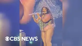 Lizzo makes history playing 200-year-old flute that belonged to James Madison