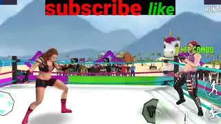 Bad Girls Wrestling 22 WWE ios Android game play Bast moment // Android los Gamerz YouTube Game