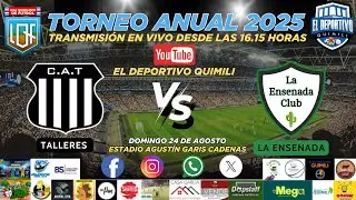 TALLERES VS. LA ENSENADA - FECHA 10 - LIGA QUIMILENSE DE F&Uacute;TBOL - ZONA SUR - TORNEO ANUAL