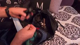 My extended stay checked bag