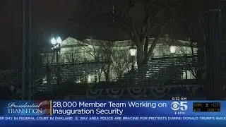 Intense Security Ahead Of Trump Inauguration