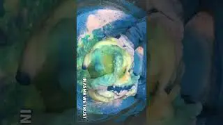 Foca Detergent, Laundry Powder, and Blue Paste #asmr #spongesqueezing #asmrpaste
