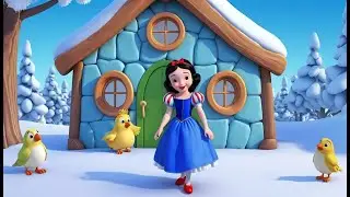 Snow White Builds an Ice House | Funny and Fun Kids Nursery Rhyme Animation