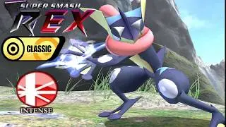 Super Smash REX Gameplay - Classic Mode with Greninja (Intense)