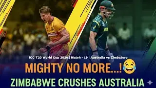 Zimbabwe vs Australia: ICC T20 World Cup 2026