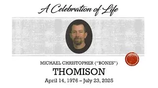 8/10/2025 - Celebration of the Life of Michael Christopher 