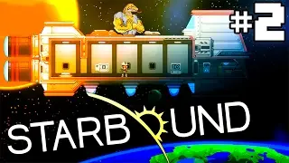 STARBOUND Episode #2: Space Butt Wanderers - 4 Player Co-op w/ChadWhyNot!! Starbound PC Multiplayer