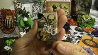 15 Halloween Embellishments for my partner Natasha.