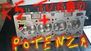 Testata - R5 turbo - Guadagni ottenuti al banco flussaggio, con discreti incrementi.😍🤣