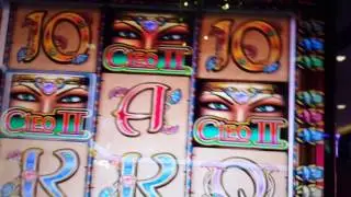 Cleopatra II bonus round Jackpot Handpay!