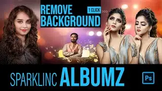 Photoshop Album Designing Software | Remove Background on Single Click | Sparklinc AlbumZ