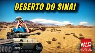 WAR THUNDER: DESERTO DO SINAI #warthundergameplay #warthundertanks #WarThunder
