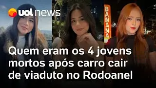 Acidente no Rodoanel: quem eram os quatro jovens mortos ap&oacute;s carro cair de viaduto em S&atilde;o Paulo