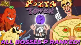 Pizza Tower - All Bosses P Ranked! (Jack's Junction)