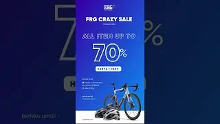 Promo fantastis, perlengkapan cycling terlengkap! #tokosepeda #bikeservice #sepeda
