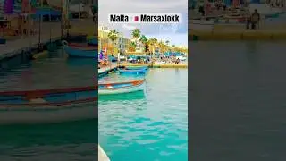 Malta #marsaxlokk #travel #reels #tourist #malta #gotravelers #shorts #4k #viral #ytviral #europe