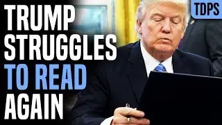 Trump STRUGGLED to Read Constitution, Was 